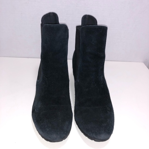 LOGO by Lori Goldstein Jane Suede Pull On Ankle Boot - Picture 2 of 11